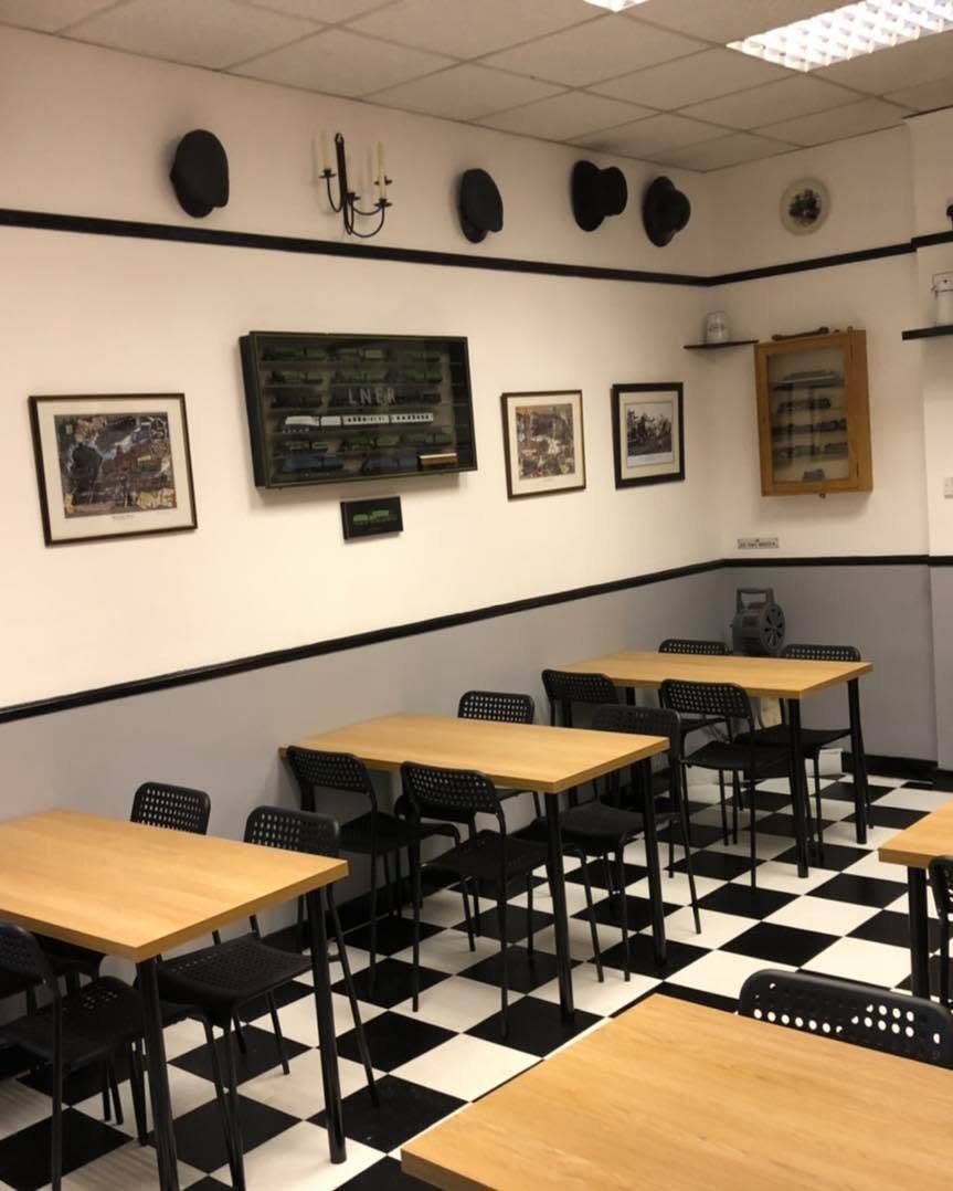 Café interior detail