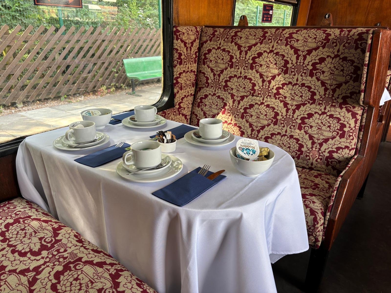 Charter train experience
