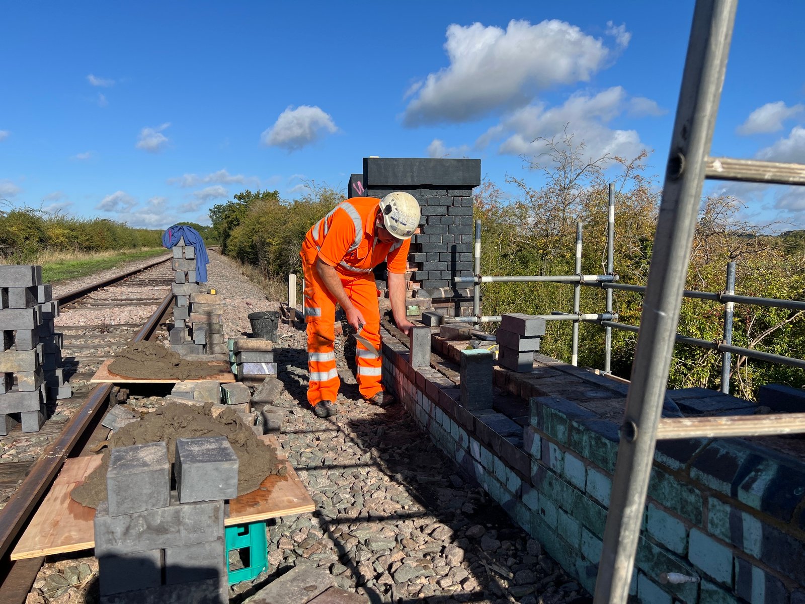 Repair work begins at Stanford Viaduct